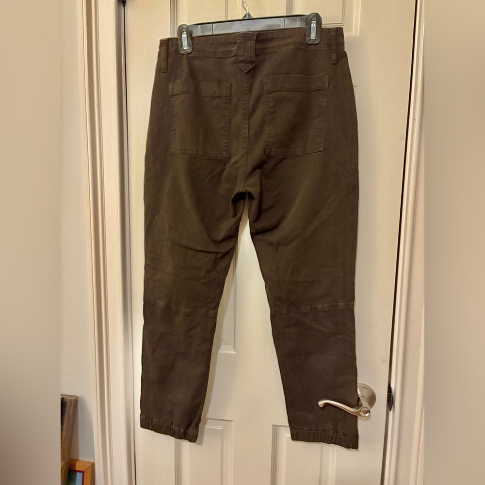 Frame Trapunto Stitch Zip Cuff Moto Pants - Picture 11 of 13